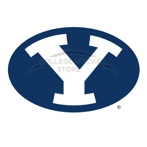 Customs Brigham Young Cougars Iron-on Transfers (Wall Stickers)NO.4026